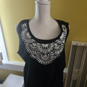(2)- Karen Scott tank tops